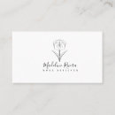 Search for tulip business cards Abstract