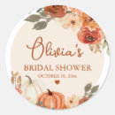 Search for fall bridal shower stickers Pumpkin