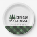 Search for farmhouse christmas plates Green