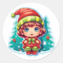 Search for elf girl stickers Xmas
