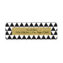 Search for triangle return address labels Pattern