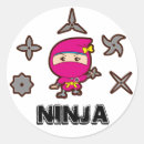 Search for warrior girl stickers Ninja