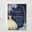 Search for blue dress quinceanera invitations Princess