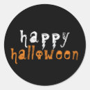 Search for spooky typography stickers Orange