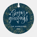 Search for holiday season christmas tree decorations Navy blue