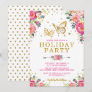 Search for pretty christmas invitations Floral