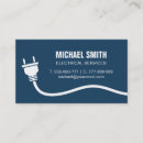 Search for electrical business cards Plug