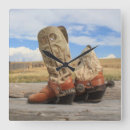 Search for western clocks Cowboy boots