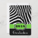 Search for zebra graduation invitations Trendy