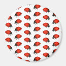 Search for cute ladybug magnets Black dots