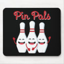 Search for pin mouse mats Bowling
