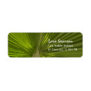 Search for palm fronds return address labels Nature