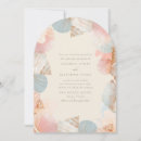Search for seashells invitations Watercolor