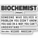 Search for biochemistry stickers Student