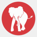 Search for red elephant stickers Kids