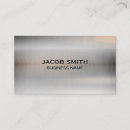 Search for futuristic business cards Metallic