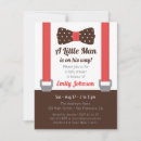 Search for bowtie baby shower invitations Gentleman