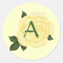 Search for yellow rose wedding stickers Flower
