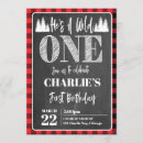 Search for hes a wild one invitations Plaid