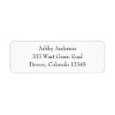 Search for school return address labels Simple