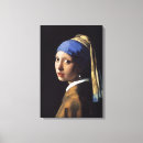 Search for vermeer canvas prints Pearl earring
