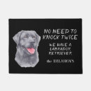 Search for black lab doormats Animal