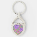 Search for heart fractal key rings Spiral
