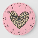 Search for pink heart clocks Trendy