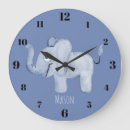 Search for elephant nursery clocks Cute