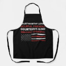 Search for us aprons America