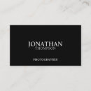 Search for two tone business cards Black and white
