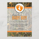 Search for camo baby boy shower invitations Feet