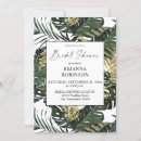 Search for palm leaf bridal shower invitations Beach