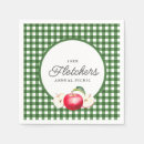 Search for apple napkins Plaid