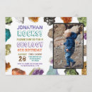 Search for geology birthday invitations Rock