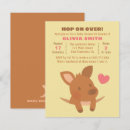 Search for kangaroo baby shower invitations Joey