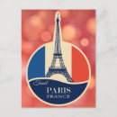 Search for french flag eiffel tower postcards France