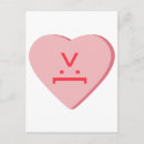 Search for candy heart postcards Valentine