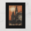 Search for vintage krakow postcards Illustration