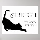 Search for cat stretching posters Kitten