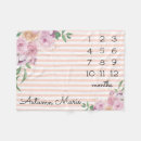 Search for month photo blankets Girl