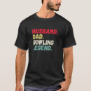 Search for retro bowling tshirts Dad