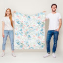 Search for watercolor blankets Botanical
