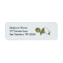 Search for baby turtle return address labels Green