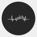 Search for funny bicycle stickers Heartbeat