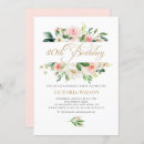 Search for peonies birthday invitations Watercolor