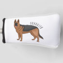 Search for german shepherd dog golf head covers Alsatian