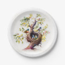 Search for bird paper plates Valentine