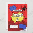 Search for spider invitations Comic
