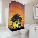 Search for african animal shower curtains Landscape